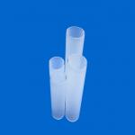 Milky Opaque Quartz Glass Tube 10-300mm Length For High Temperature Thermocouple for sale
