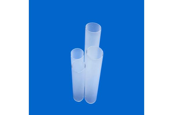 Milky Opaque Quartz Glass Tube 10-300mm Length For High Temperature Thermocouple