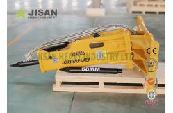 China 60'' Carrier Width Skid Steer Hammer 7000Lbs Carrier Weight for Sale supplier