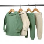 Kids Children'S Outfit Sets Sports Hoodie Trousers Two Piece for sale