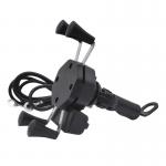 3-6.5'' Samsung Motorcycle Mount , FCC GPS Cell Phone Bracket For Motorcycle for sale