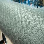 Abrasion Resistant Embossing Roller 45# / Alumium For Napkin Paper HRC62 for sale