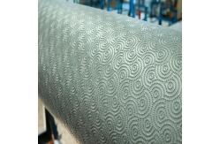 China Abrasion Resistant Embossing Roller 45# / Alumium For Napkin Paper HRC62 supplier
