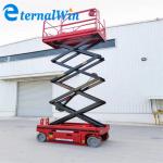 Boom Lifter Customized Load Capacity Scissor Lift Platform With Emergency Stop Button for sale