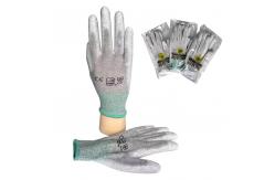 China Dust Free PU Coated ESD Palm Fit Anti Static Gloves supplier