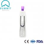 China Innovative Quality Button Activated Safety Blood Lancet 26G 28G Depth 1.8mm manufacturer