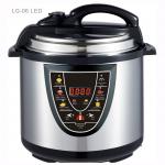 Fully Sealed Electric Pressure Cooker , All Purpose Pressure Cooker Detachable Sealed Ring