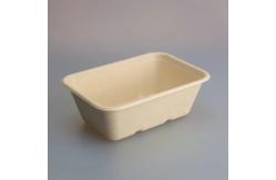 China Eco Friendly Compostable 750ml Sugarcane Bagasse Take Out Containers With Lid supplier