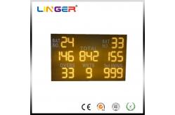 China Simple Cabinet Custom Digital Cricket Scoreboard 100000 Hours LED Life supplier