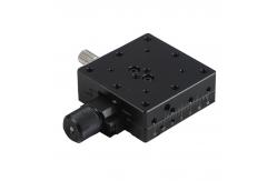 China Dovetail Miniature Manual Sliding Table X Axis Aluminum Alloy supplier