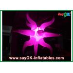 Dia 1m - 3m Nylon Oxford Inflatable Lighting Decoration Pink For Party for sale