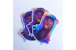 China Vinyl Holographic Tamper Seal Stickers supplier