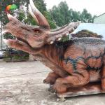 Animatronic Triceratops Model For Theme Park Decoration for sale