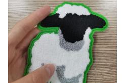 China Heat Transfer Labels Towel Embroidery Patch Cotton Material Customized supplier
