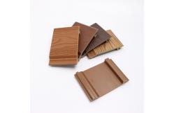 China Exterior 140mm Easy Install Waterproof Outdoor WPC Decking Flooring supplier
