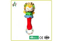 China PP Cotton Shaker Baby Plush Rattle LDPE Teether Safe Soft Fabric supplier