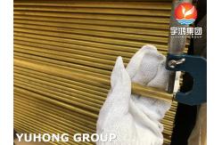 China ASTM B111 C68700 Aluminium Brass Seamless Heat Exchanger and Boiler Tube supplier