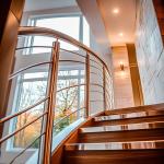 High-Performance Stainless Steel Handrails with 1200mm Height for Glass Balustrades for sale
