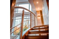 China Smooth Polished Stainless Steel Handrails with Crystal Accents for Glass Fencing supplier