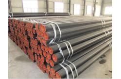 China Round Seamless Black Iron Pipe , Carbon Steel Pipes And Tubes supplier