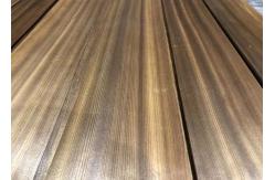 China 3100mm Length Quarter Cut Smoked Fumed Pine Wood Veneer supplier