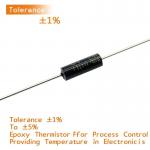 Tolerance ±1% To ±5% Epoxy Thermistor Device Perfect For Process Control Providing Temperature Monitoring In Electronics for sale
