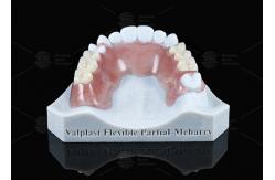 China Lightweight Valplast Flexible Partial With Excellent Retention In Pink And Meharry supplier