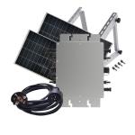 160VAC Smart Micro Inverter Aluminum Alloy 2400 Watt Grid Connected Micro Inverter for sale