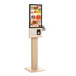 Elegant And Smart Design Rfid NFC Reader with and Contactless Payment Systems Self Ordering Kiosk Machine for sale