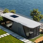 Outdoor Eco Capsule Room Luxury Pod Space Capsule Hotel Capsule Room Prefabricated Apple Capsule Container Room for sale