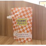 80ml Pba Free Reusable Side Spout Pouch Packaging Babyfood Yoghurt k Bags for sale