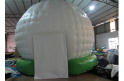 China White inflatable dome tent bouncer / new design inflatable tent house for sale supplier