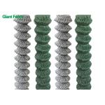 Privacy Rhombus 6ft Chain Link Fence For Playgrounds for sale