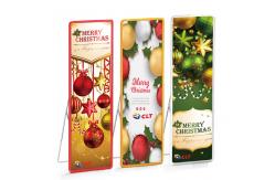 China High Refresh P2.5 P3 LED Poster Display Wifi USB APP Control supplier