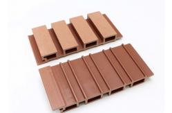 China Fireproof WPC Outdoor Wall Panel Wood Plastic Composite Co Extrusion Cladding supplier