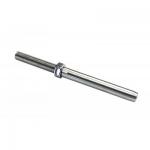 7/8 Wire Rope End Stop , Stainless Steel Threaded Swage Stud for sale