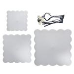 OEM Square Silicone Resin Mold Customized Diy Handmade Epoxy Resin Moulds for sale