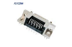China 20 Pin SCSI Connector Female Socket Connector with Zinc Alloy Shell supplier