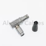 FHJ 1B 2-16 Pin Lemo Video Camera Connectors 90 Degree Eblow Compatible Female For Red Scarlet for sale