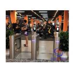 qr code door access control sport turnstile temperature rfid multiple face recognition for gym entry for sale