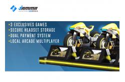 China High Speed DDR3 8G Online VR Racing Games , Adults Black VR Motion Ride supplier