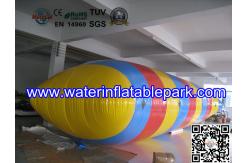 China Screaming Exciting Water Blob Jump Pool Toys  Yellow 11m x 2.5m supplier