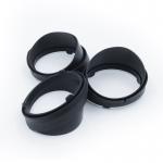 Shore 20-90A Customized Silicone Rubber Parts With Smooth / Textured Finish for sale