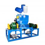 Plastic Blue Barrel Plastic Trash Can Crushing Machine Shredder for Recycling for sale