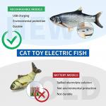 Dancing Fish Cat Toy Catnip Imitation For Pet Cat Laser Pointer