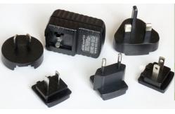 China 5V 1A USB power adapter interchangeable plug AC DC adapter supplier