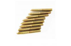 China Double Threaded Dowel Hanger Wood Screw Galvanized 150mm Length supplier
