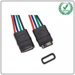 Threaded Panel Mount USB Type C Female Connector Cable Assembly for sale