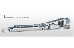 China Flute Automatic Packing Machine / Lamination Paper Machine With Spring Blade supplier