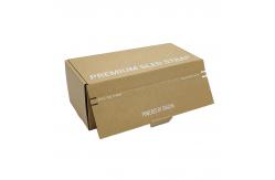 China Luxury Electronic Commerce Shipping Box With Flute Material And Ribbon Accessories supplier